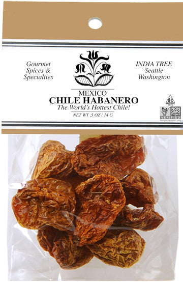 India Tree Chile Habanero, .5 Oz (Pack Of 4)