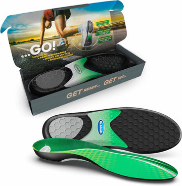 Dr. Scholl'S Performance Sized To Fit Running Insoles For Men & Women // Help Prevent Plantar Fasciitis, Shin Splints And Runner’S Knee