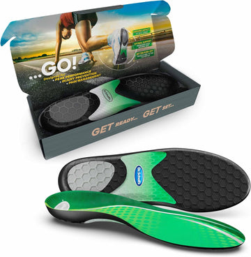 Dr. Scholl'S Performance Sized To Fit Running Insoles For Men & Women/Help Prevent Plantar Fasciitis, Shin Splints And Runner’S Knee