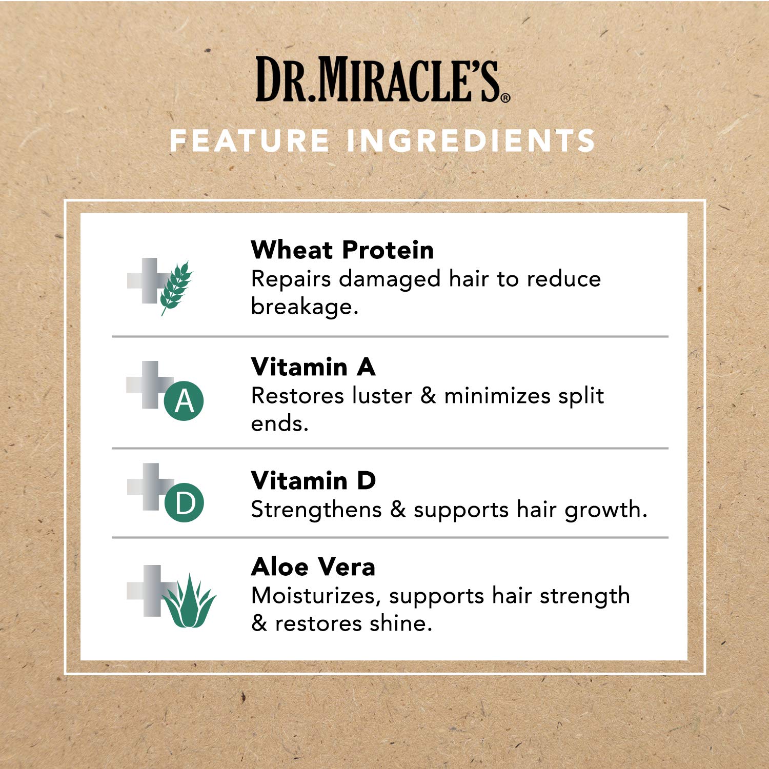 Dr. Miracle'S Temple And Nape Gro Balm - For Healthy Hair Growth, Contains Wheat Protein, Aloe, Vitamin A, Vitamin D, Strengthens, Promotes Growth, 4 Oz : Hair Regrowth Treatments : Beauty & Personal Care