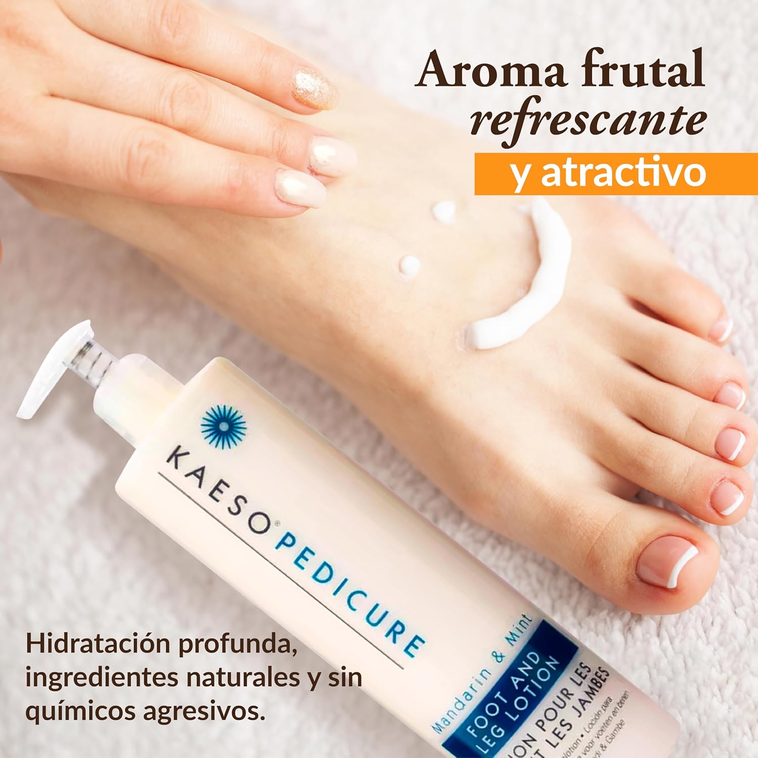 Kaeso Mandarin And Mint Yoghurt Foot/ Leg Lotion 495 Ml