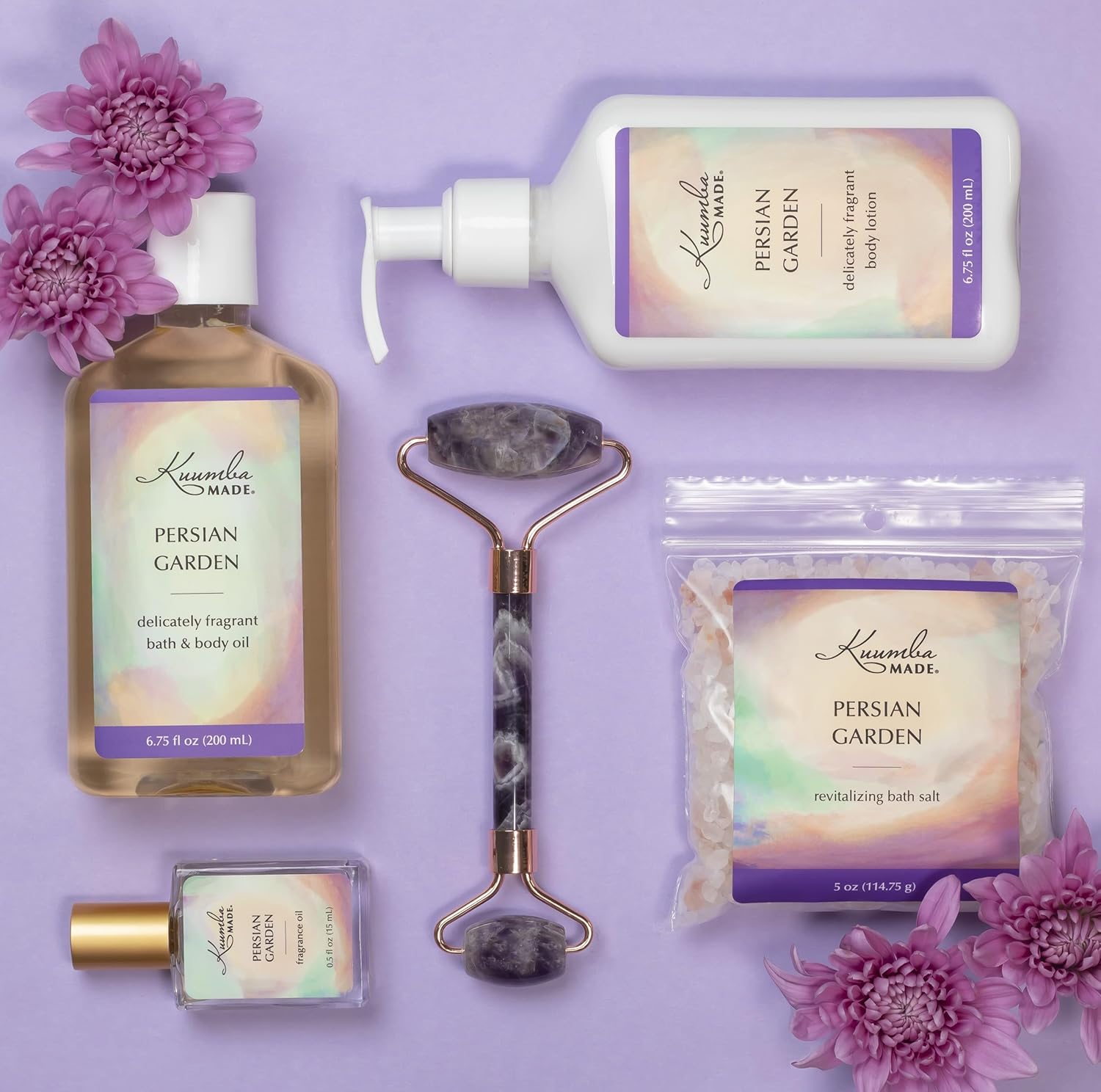 Kuumba Made Persian Garden Fragrance Oil | 0.125 Fl Oz | Notes Of Warm Florals, Ocean Air, And Light Amber | Clean, Long-Lasting Scent | Alcohol Free | Roll On Perfume : Beauty & Personal Care