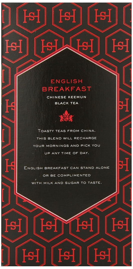 Harney & Sons Black Tea, Tea Bags, English Breakfast, 20 Count
