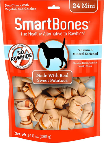 Smartbones 576 Count Sweet Potato Mini Bones, Mini