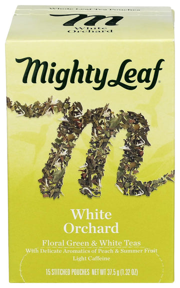 Mighty Leaf White Orchard Tea 15 Count, 15 Ct