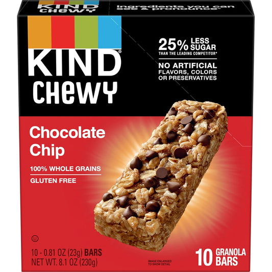 Kind Granola Chewy Bar, Chocolate Chip, 10 Count