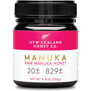 New Zealand Honey Co. Raw Manuka Honey Umf 20+ | Mgo 829+, Umf Certified / 8.8Oz
