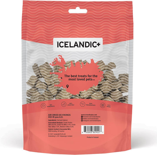 Icelandic+ Plus Cod & Salmon Combo Bites Dog Treat 3.0-oz Bag