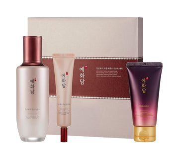 The Face Shop Yehwadam Heaven Grade Ginseng Regenerating Serum Gift Set | Premium Anti-aging Skincare with Nutrition Enriched | Extremely Smoothly Formula for Skin Vital Glowing | K-Beauty : Beauty & Personal Care