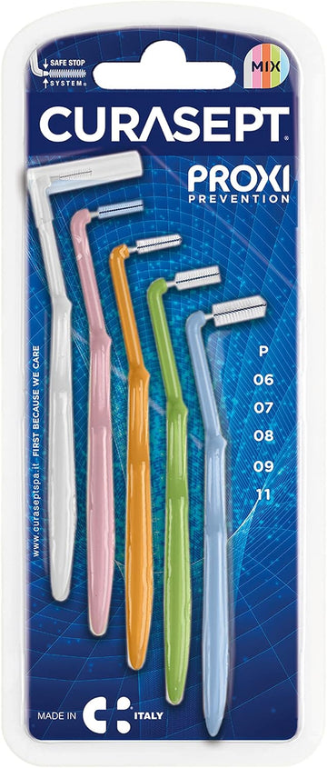 Curasept - Proxi Mix Prevention Angle Interdental Brushes X5