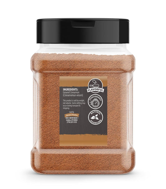 Birch & Meadow Ceylon Cinnamon, 8 Oz, True Cinnamon, Sweet Ground Spice