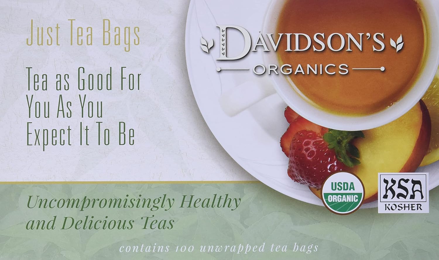 Davidson'S Organics, Mulling Spice, 100-Count Unwrapped Tea Bags