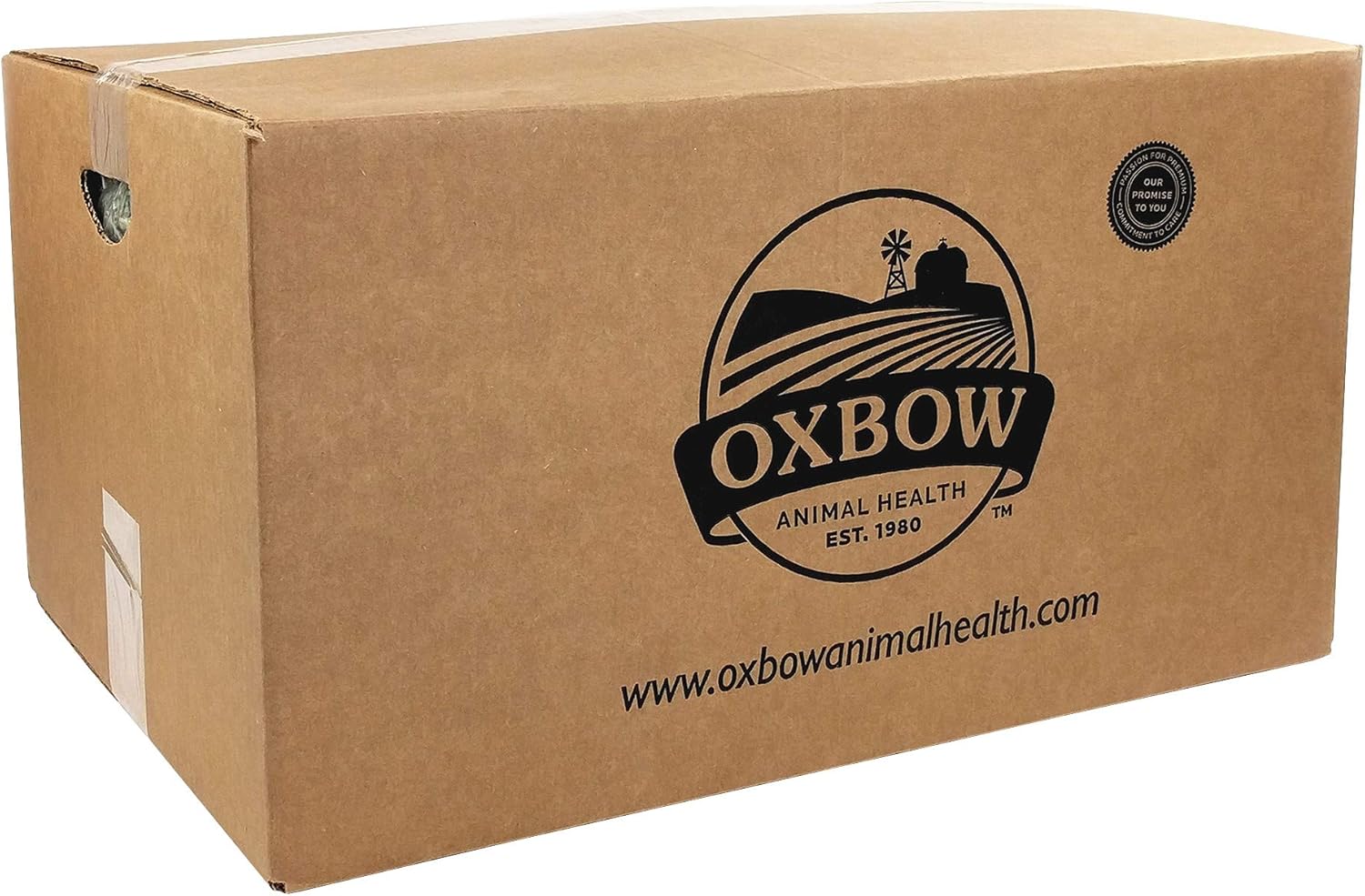 Oxbow Animal Health Western Timothy Hay - All Natural Hay For Rabbits, Guinea Pigs, Chinchillas, Hamsters & Gerbils- Made In The Usa- Fiber Rich- Veterinarian Recommended - 25 Lb. Bulk Size