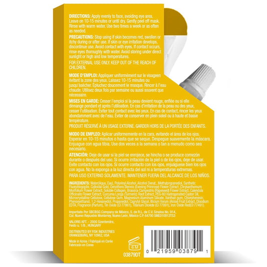 Skin Care Basics Clarifying Turmeric Peel-Off Mask 1.76 Oz. -