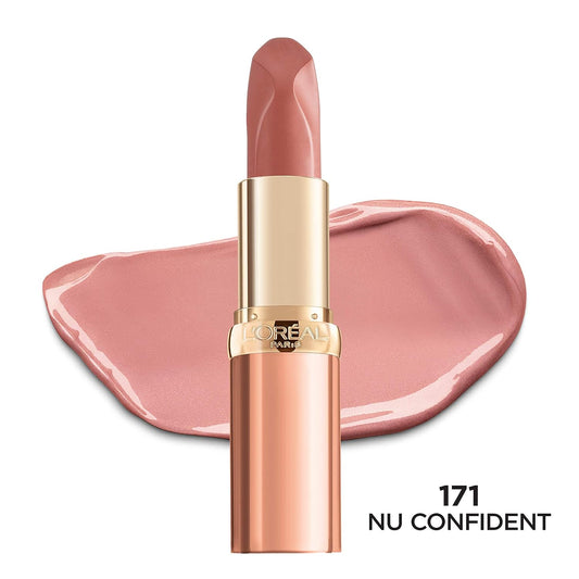 L'Oreal Paris Colour Riche Les Nus Lipstick, Nu Confident, 0.13 Oz