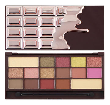 Makeup Revolution Eyeshadow Palette, Rose Gold Chocolate Bar