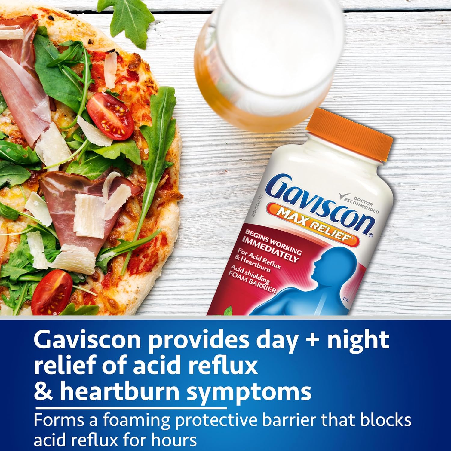 Gaviscon Max Berry Tablet, 50 Count : Health & Household
