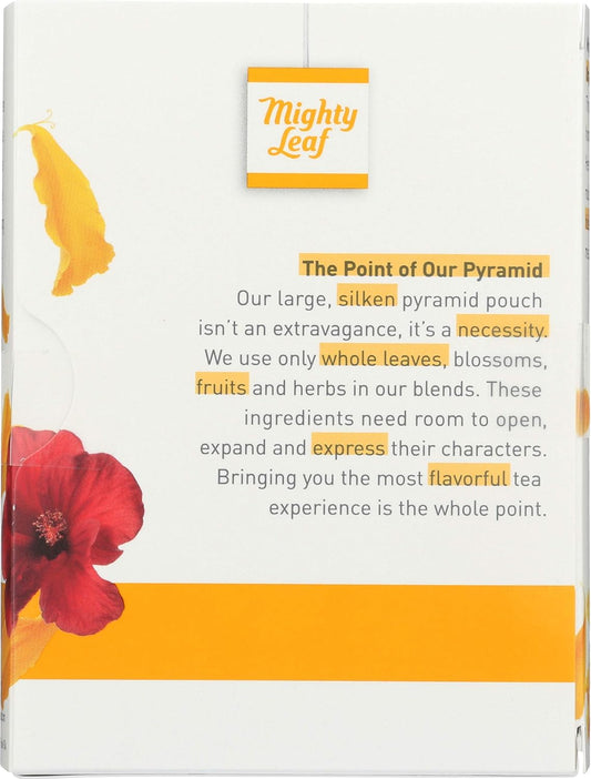 Mighty Leaf Whole Leaf Tea, Organic African Nectar, 15 Tea Bags