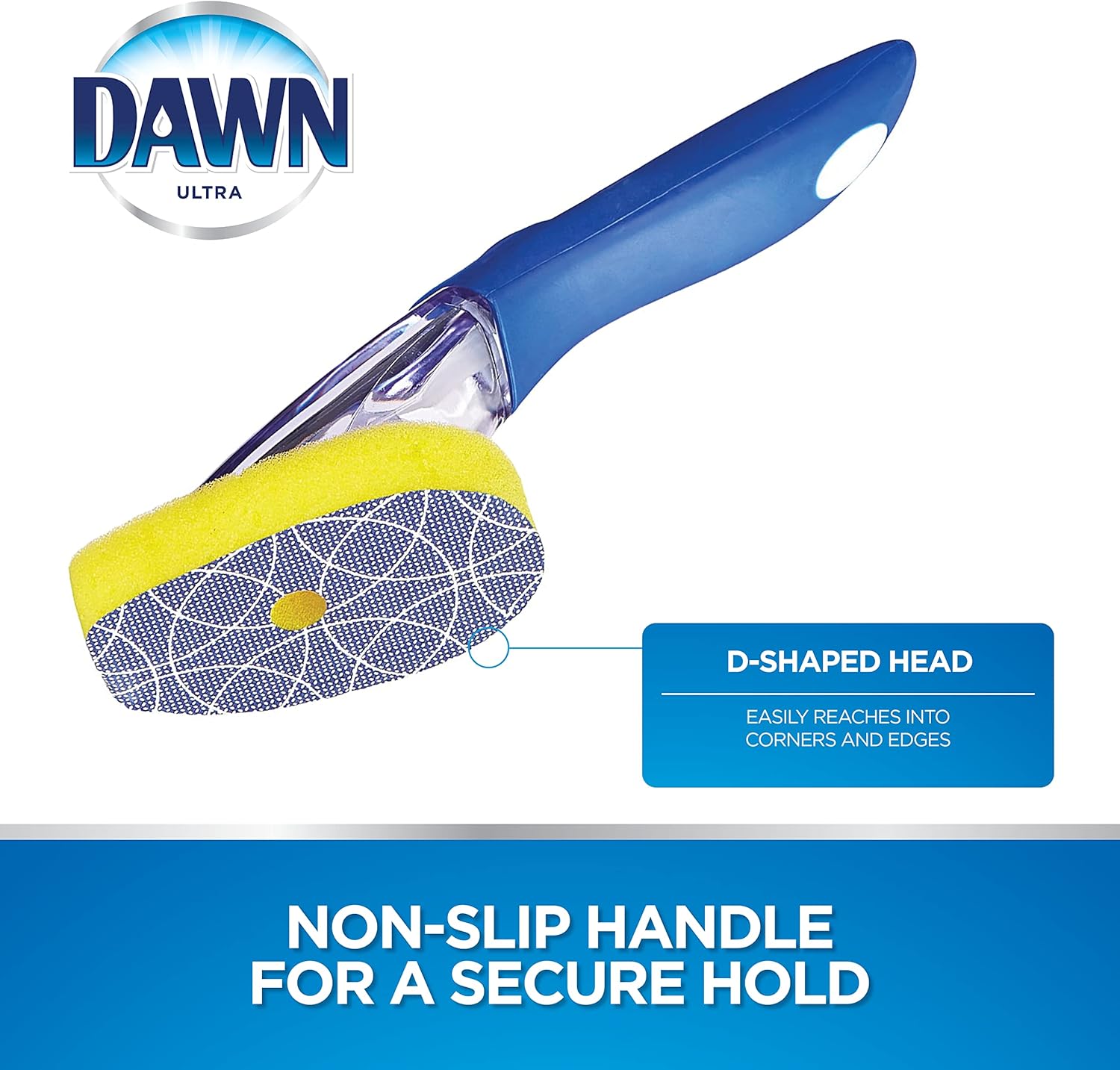 Dawn 722634 Dish Wand, Blue, Yellow