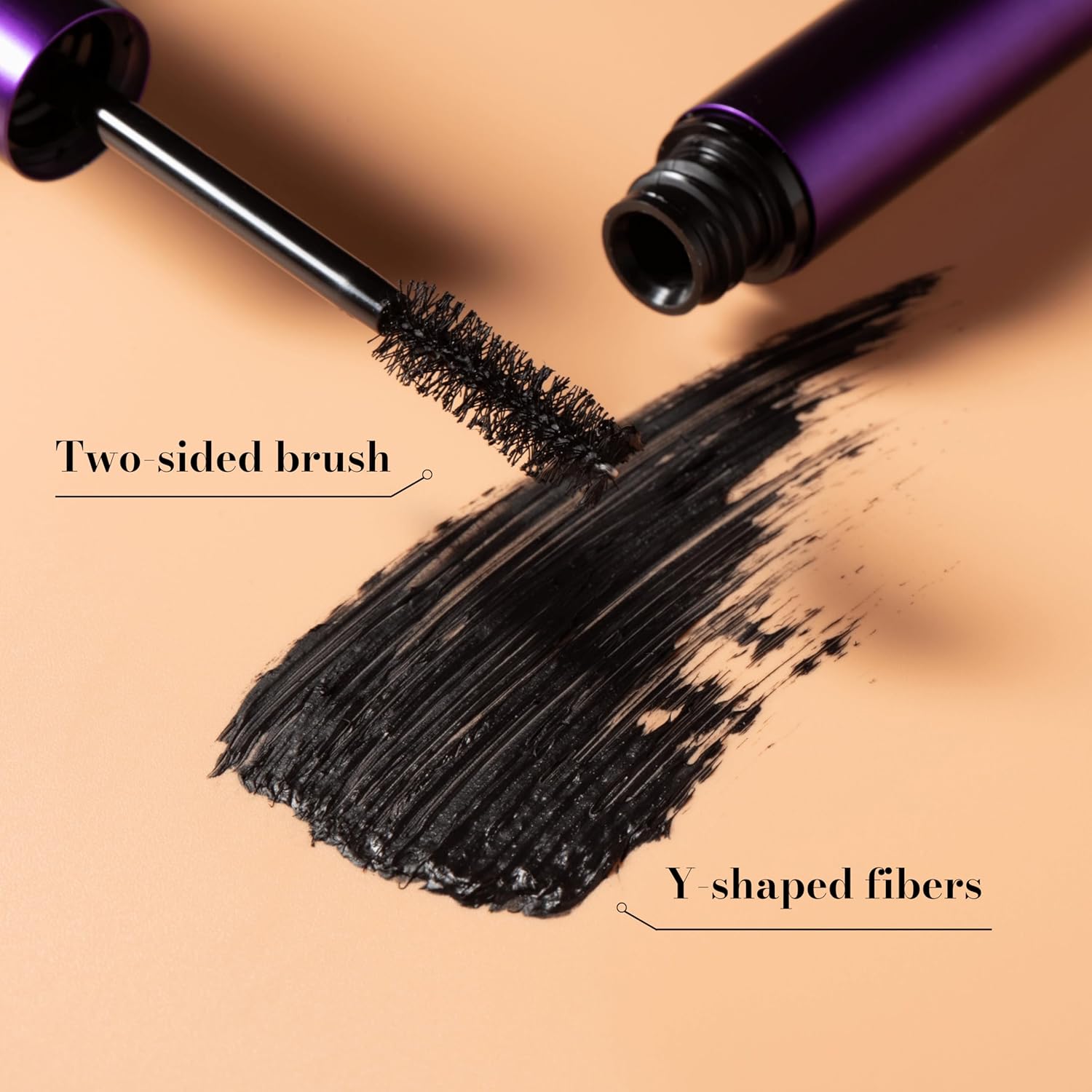 Younique Moodstruck Epic 4D Fiber Mascara | Volumizing, Lengthening & Lifting Mascara | Waterproof, Smudge-Proof, Long-Lasting | Bold, Defined, Flake-Free Lashes | 7 Ml : Beauty & Personal Care
