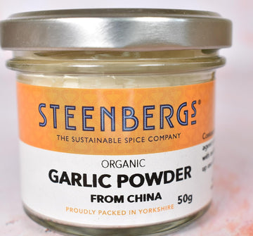 Steenbergs Organic Garlic Powder Standard Jar - 50G