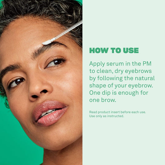 Babe Original Eyebrow Serum For Thicker Brows - Brow Serum With Castor Oil, Biotin, Repairing Amino Acids