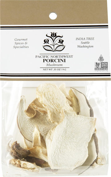 India Tree Porcini Mushrooms, .35 Oz (Pack Of 3)