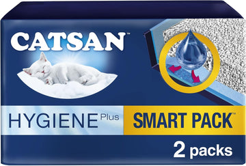 Catsan Hygiene Smart Pack Cat Litter Inlay Packs - Absorbent - 2 x 4 Litre?207239