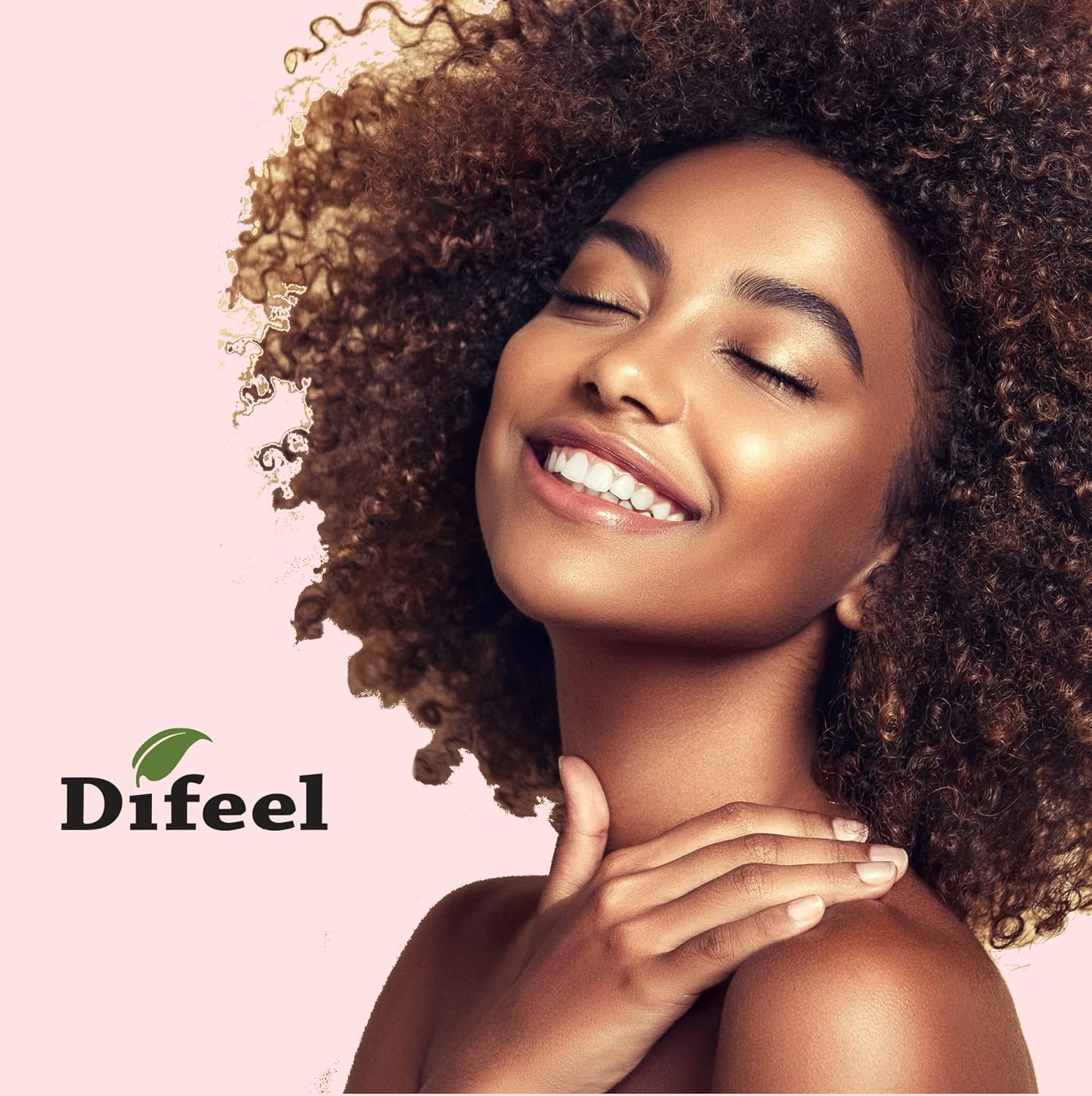 Difeel Growth and Curl Biotin Conditioner 33.8 oz. - Hair Condtioner for Curly Hair, Conditioner Curly Hair : Beauty & Personal Care