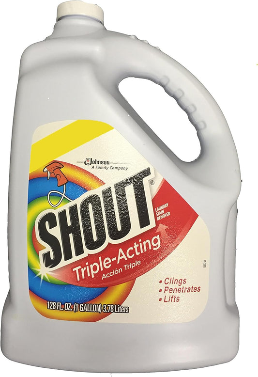 Shout Stain Remover Refill (128 oz) : Health & Household