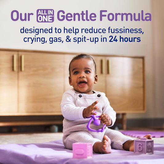 Enfamil Neuropro Gentlease Baby Formula, Brain Building Dha, Reduce Fussiness, Crying, Gas & Spit-Up, Infant Formula Powder, 35.2 Oz (Pack Of 4) + Ready-To-Feed Formula, Liquid, 32 Fl Oz (6 Count)