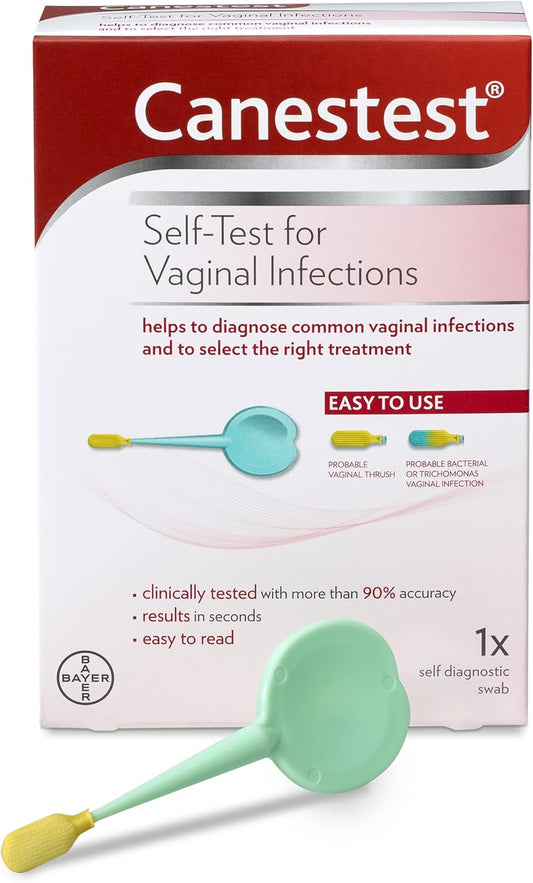 Canesten Canestest Self Test for Common Vaginal Infections, Helps to Diagnose Bacterial Vaginosis