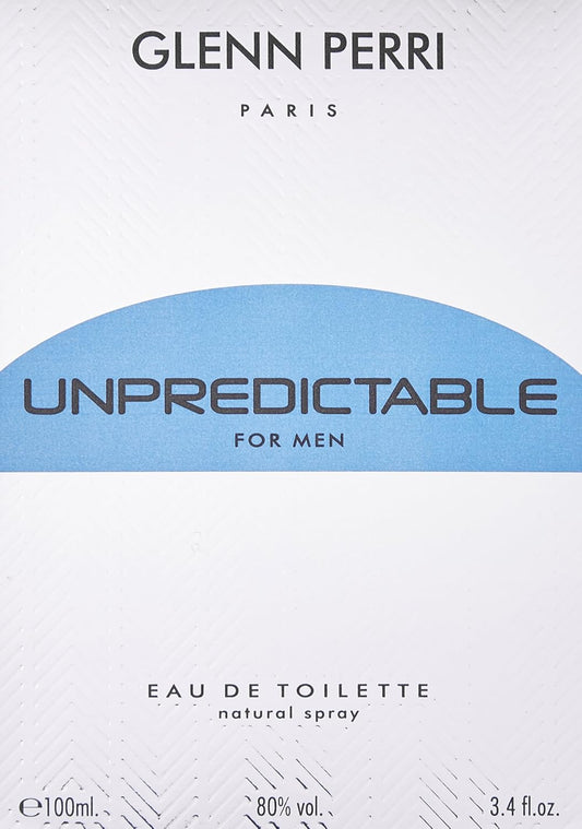 Unpredictable By Glenn Perri Eau De Toilette Spray 3.4 Oz / 100 Ml For Men