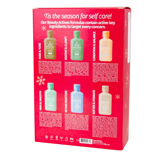 Hempz House Of Beauty, Mini Lotion Deluxe Gift Set, Holiday Body Moisturizer Advent Calendar