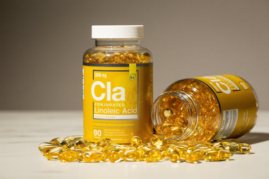 Cla From Safflower Oil - 2400 Mg Conjugated Linoleic Acid | Essential Elements - 90 Softgels