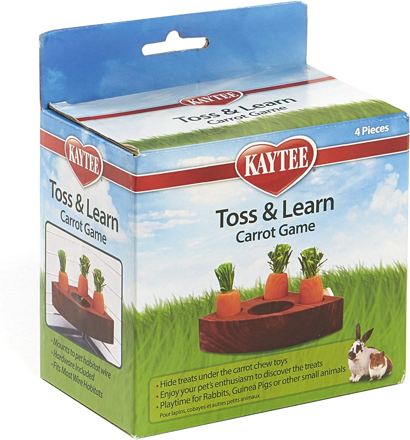 Kaytee Toss & Learn Carrot Game, 277207