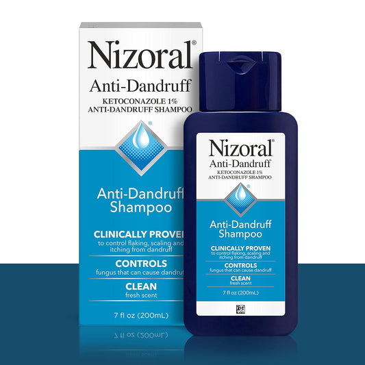 Nizoral Anti-Dandruff Shampoo With 1% Ketoconazole, Fresh Scent, 21 Fl Oz (Pack Of 3)