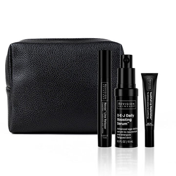 Revision Skincare Injection Perfection Regimen, Enhances Neurotoxin & Filler Results, Reduces Fine Lines & Wrinkles, Boosts Skin Firmness & Radiance, Hydrates Lips, 3-Step Anti-Aging Treatment