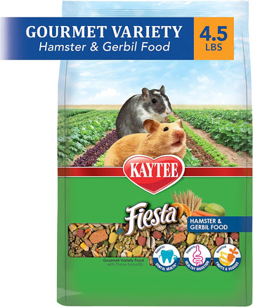 Kaytee Fiesta Pet Hamster And Gerbil Food, 4.5 Pound