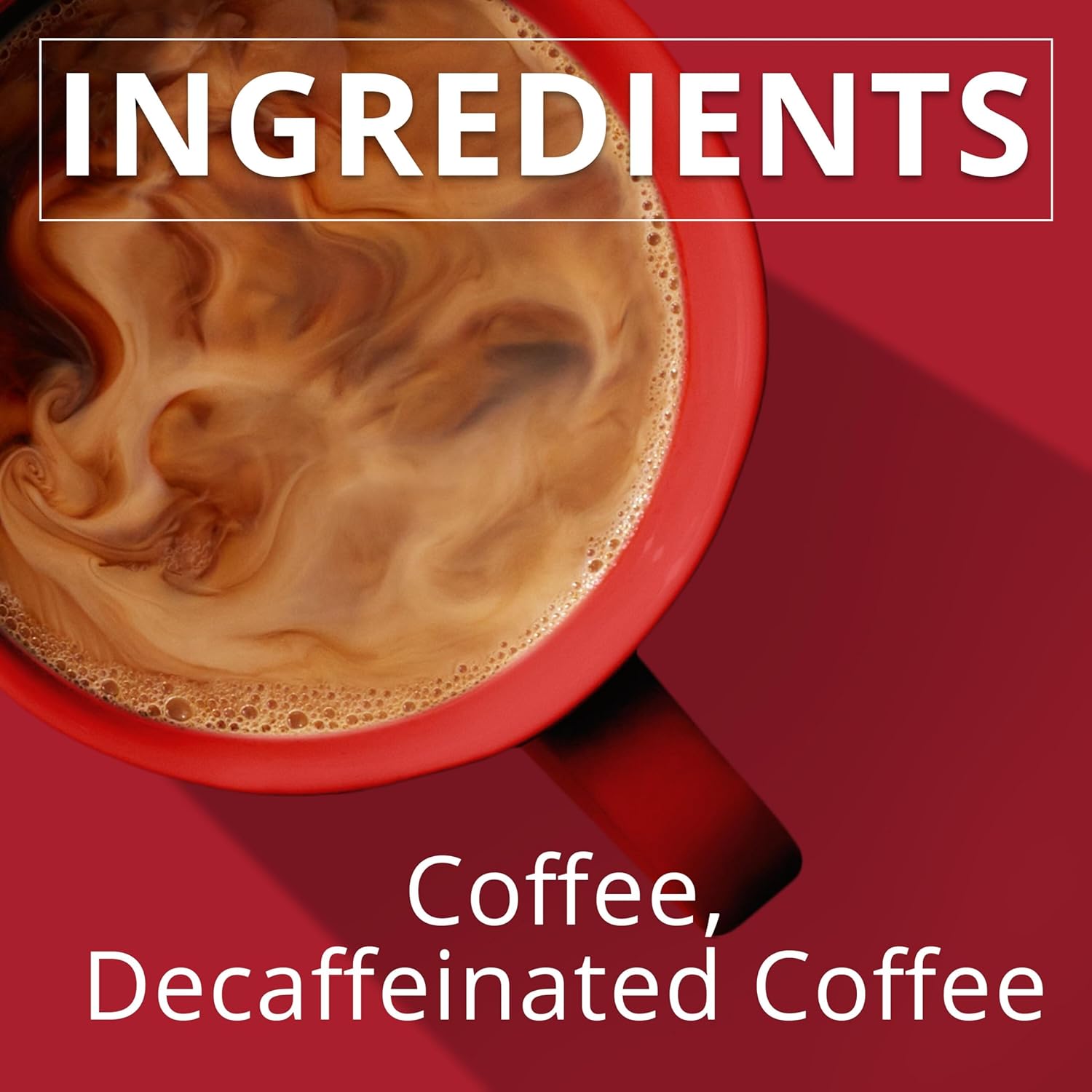 Folgers Half-Caff Medium Roast Coffee, 72 Keurig K-Cup Pods : Everything Else