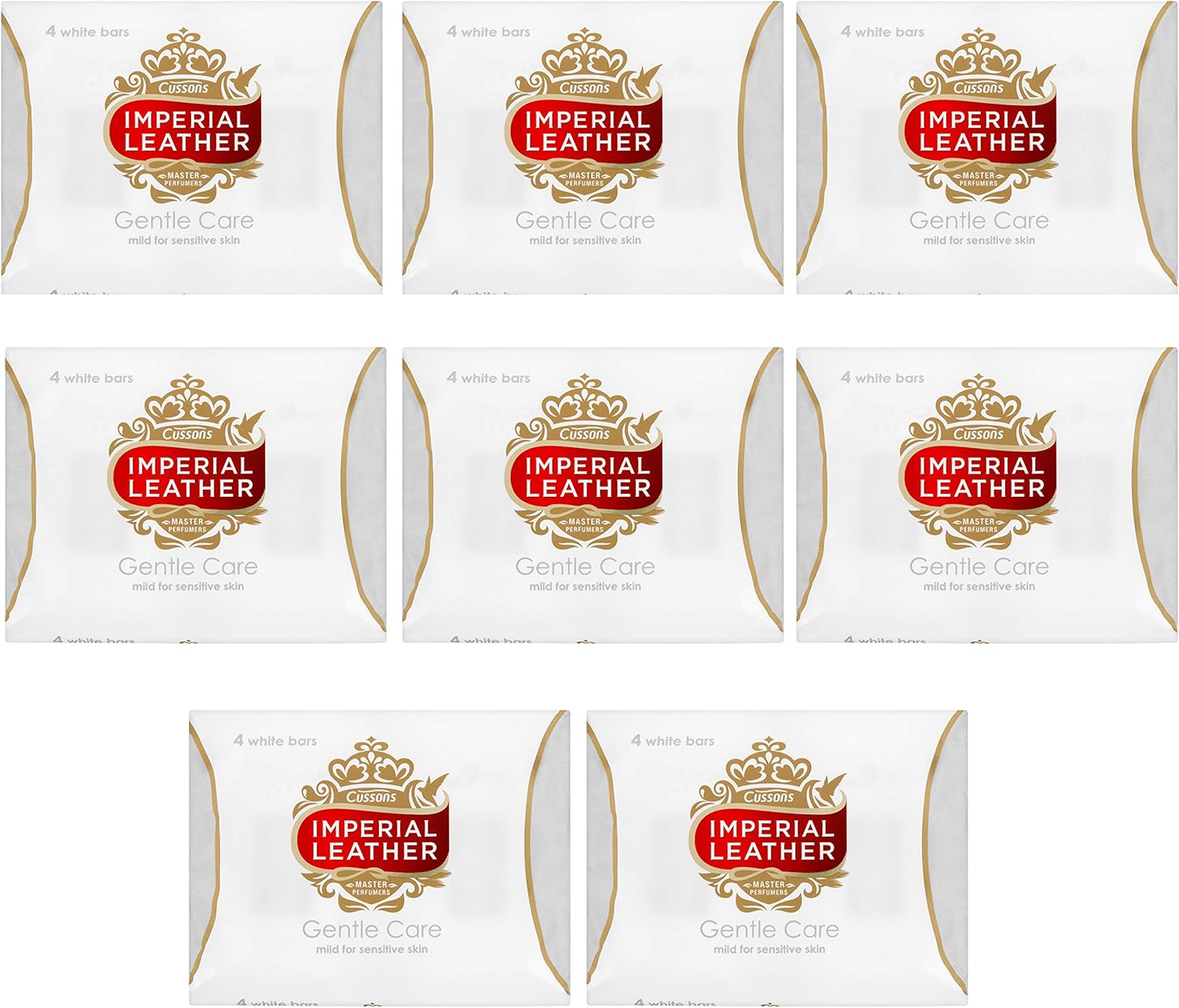 Imperial Leather Bar Soap Gentle Care Cleansing Bar, For Sensitive Skin, Bulk Buy, Pack of 8 x 4 bars (total 32 bars) : Amazon.co.uk: Beauty
