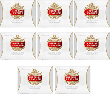Imperial Leather Bar Soap Gentle Care, 4 X 90G, Laundry White Cream