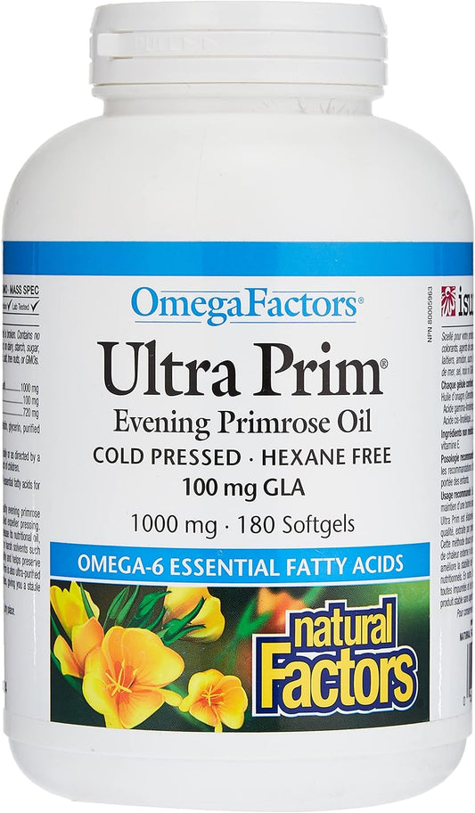 Natural Factors Ultra Prim 1000Mg, 180 CT : Health & Household