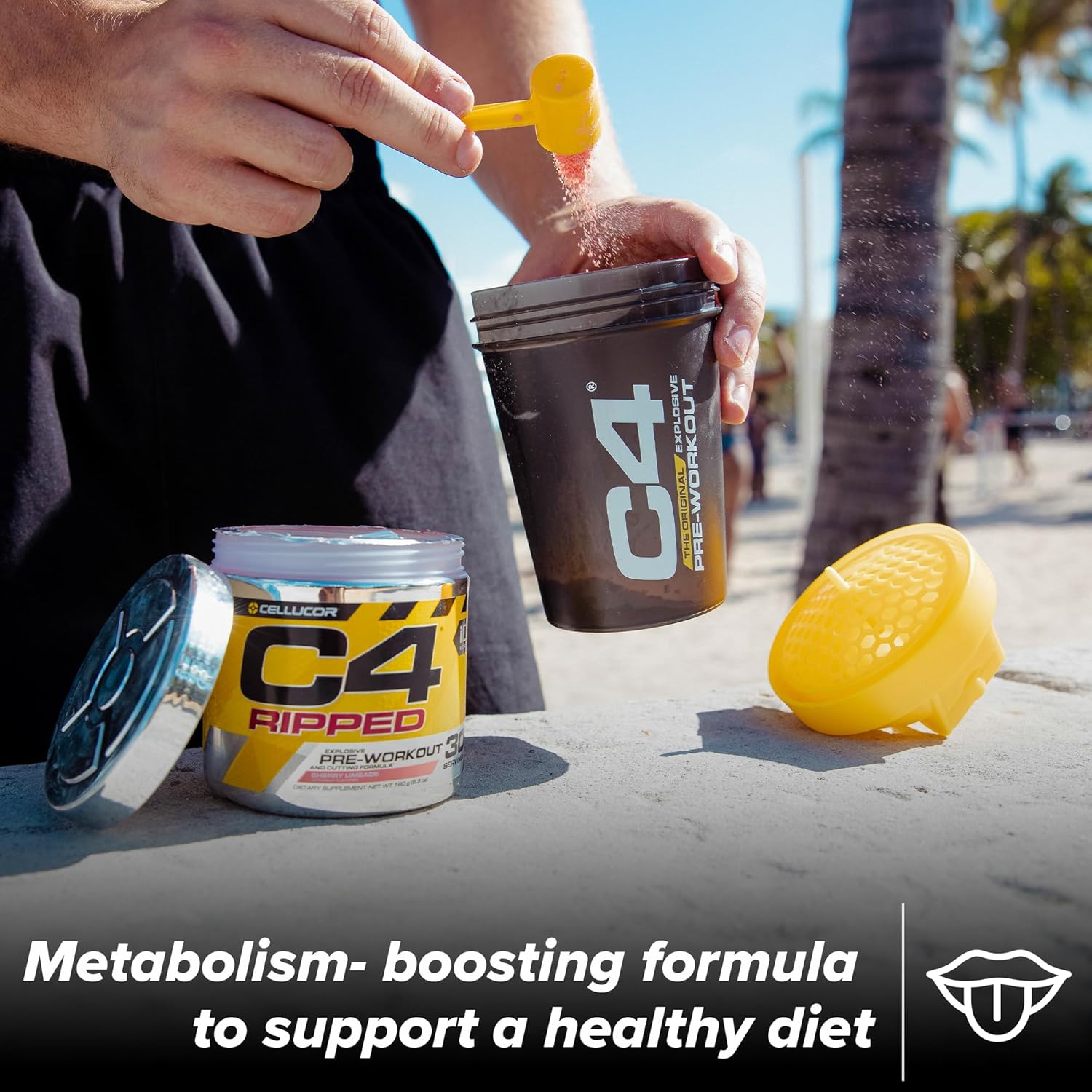 C4 Ripped Pre Workout Powder ICY Blue Raspberry 30 Servings | Zero Sugar Pre Workout with 150mg Caffeine, 500mg L Carnitine, 1600mg Beta Alanine, 200mg Green Coffee Bean Extract : Amazon.co.uk: Health & Personal Care