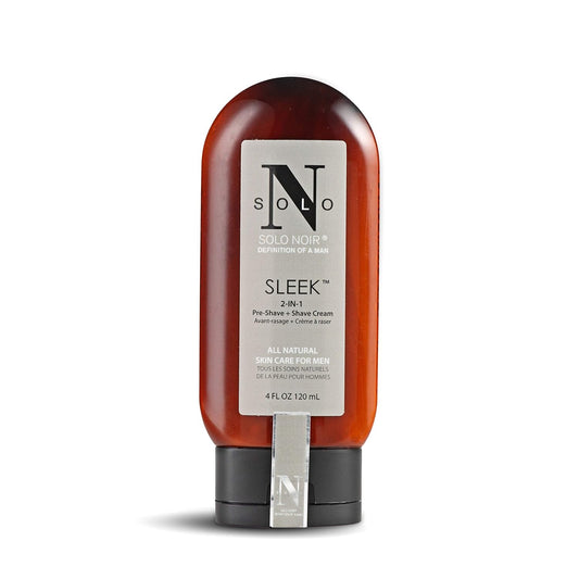 Solo Noir, Sleek Preshave Shave Cream, 4 Ounce : Beauty & Personal Care