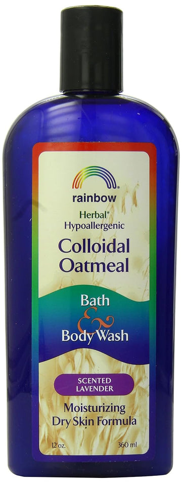 Rainbow Research Colloidal Oatmeal Bath & Body Wash, Lavender Scent - 12 Oz
