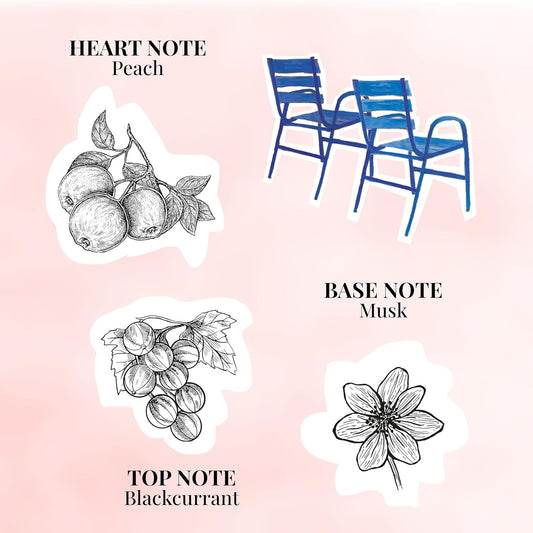 French Way Of Life, Collection Azur, Riviera Sunset Eau De Parfum, Spray Perfume For Women, Fruity Floral Scent - Notes Of Blackcurrant, Lemon, Pineapple, Made In France, 3.38 Fl.Oz