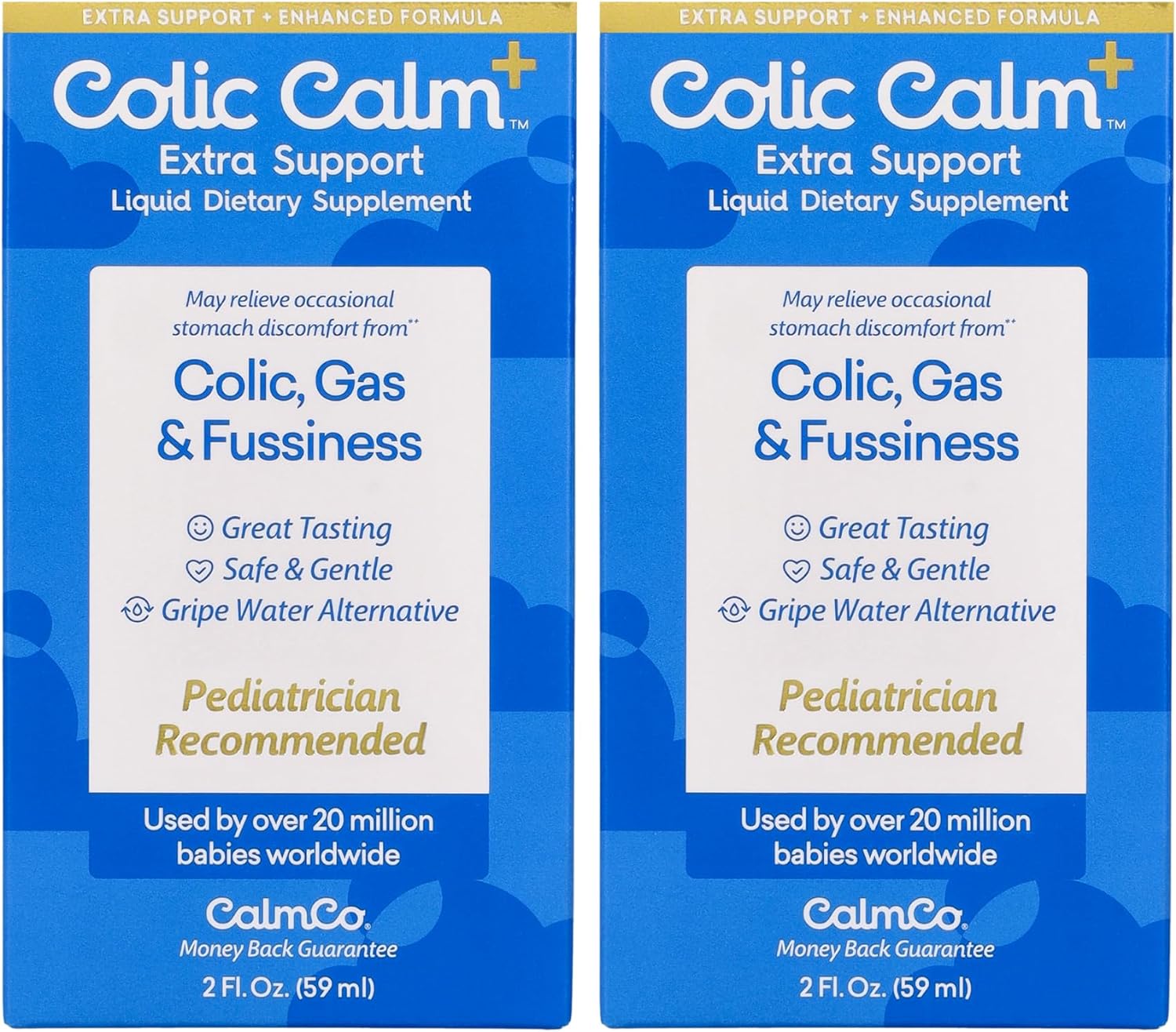 Colic Calm Plus Gripe Water, 2 fl oz (Pack of 2)