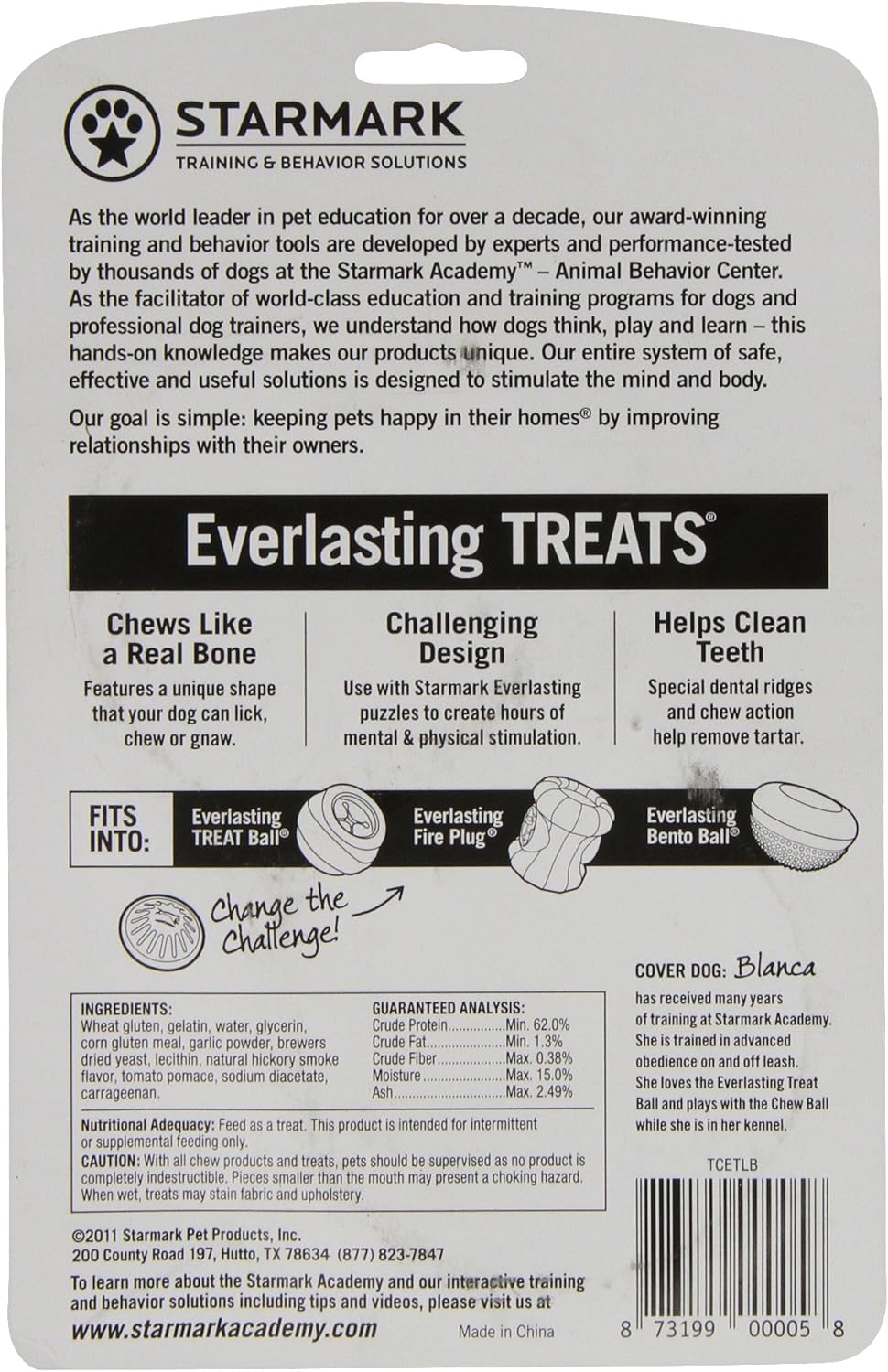 Everlasting Treat For Dogs, Natural Hickory Smoke, Large : Pet Supplies