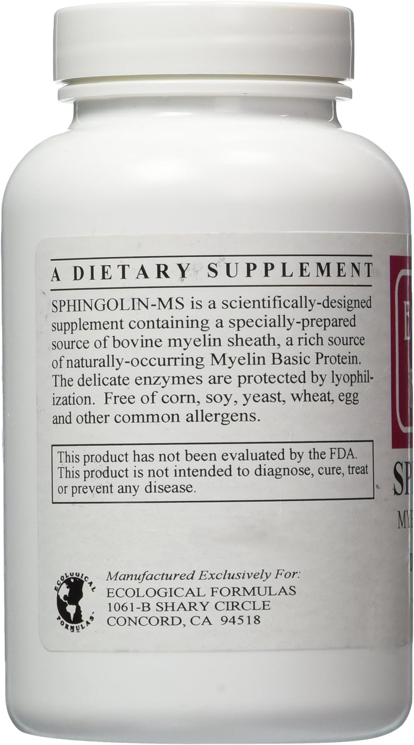 Ecological Formulas - Sphingolin 200 mg 240 caps [Health and Beauty] : Health & Household